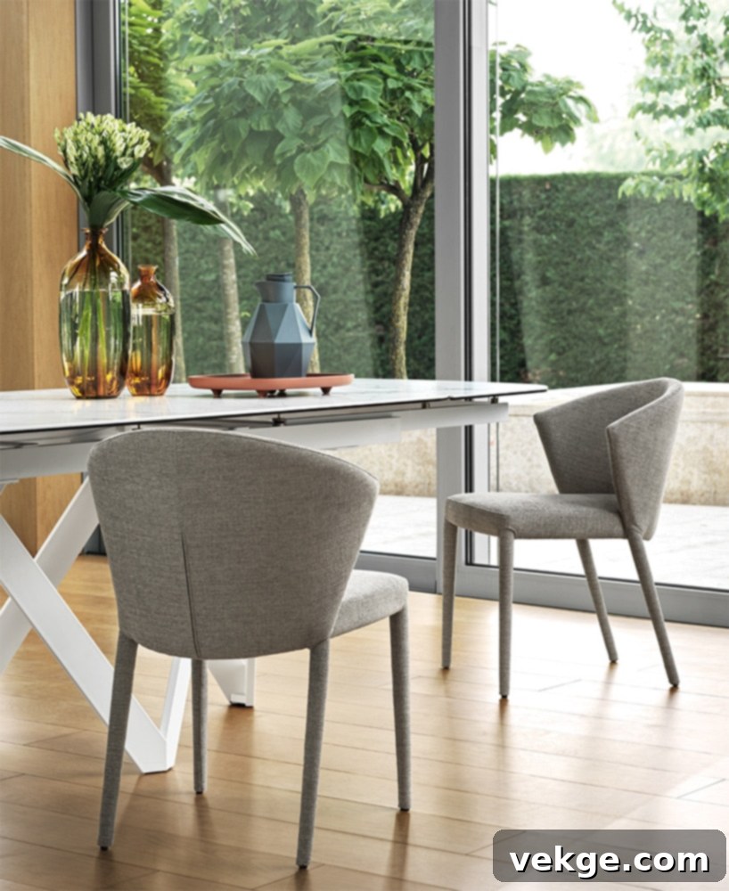 Amelie Chair with simple and elegant design