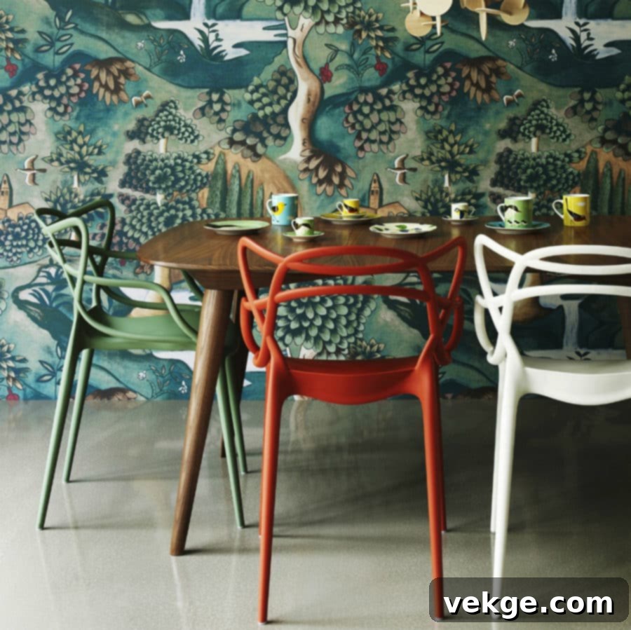 Kartell Master's Arm Chair blending iconic designs