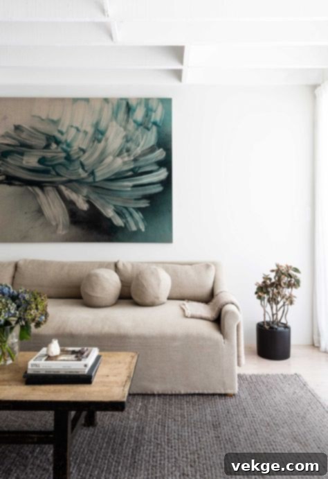 Relax On a Linen Sofa