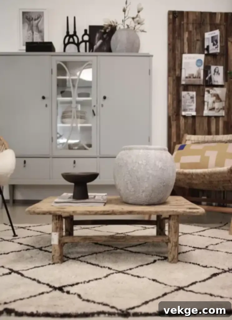 Handmade Wooden Side Table