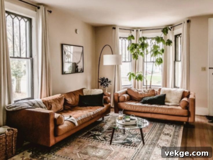 Leather Sofa
