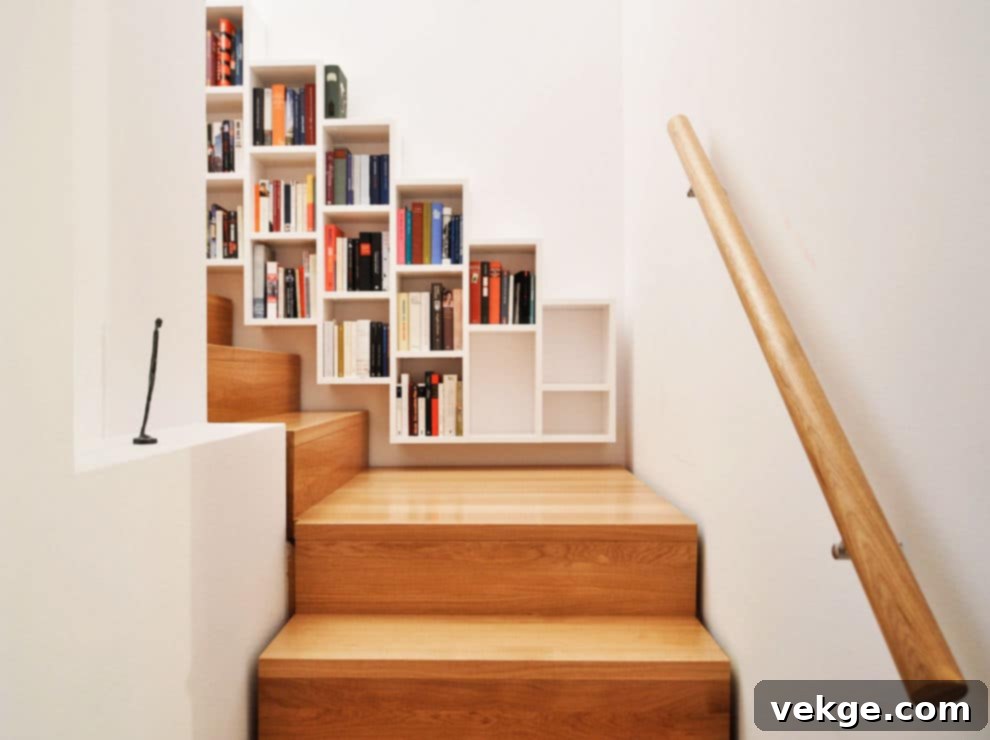 A Built In Bookcase