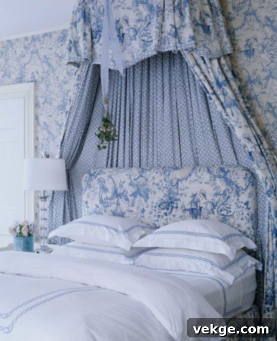 Toile Bedroom Decor