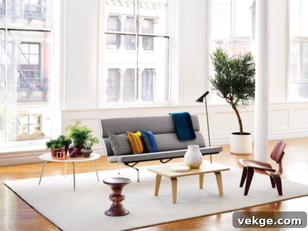 The Eames Sofa by Herman Miller
