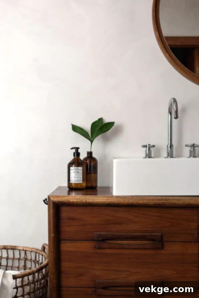 bring in a little mid century vibes 