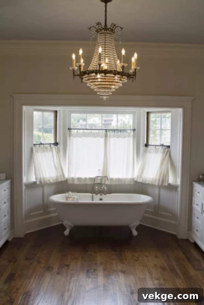 wooden floor and sparkly Chandelier