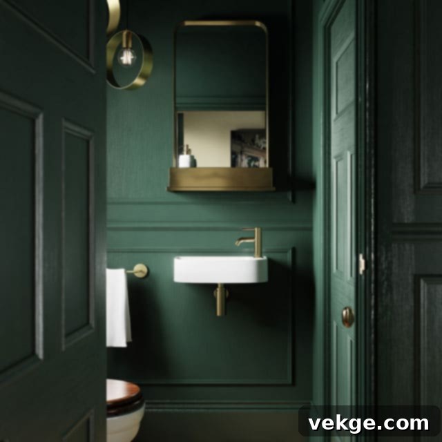 Brass And Green Contrast