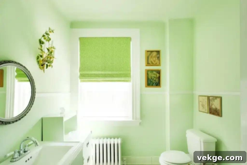 Mint Green Bathroom