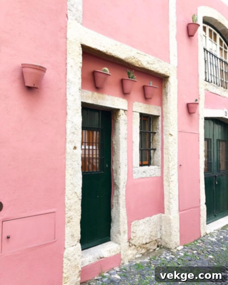 Lisbon's Pink Houses