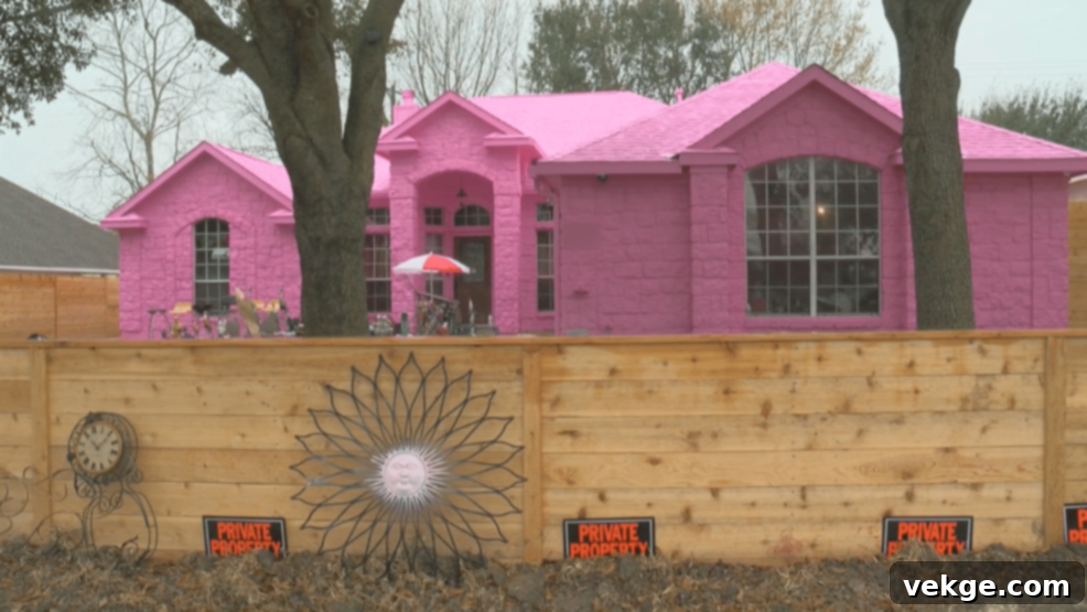 The Pink Home of Emilio Rodriguez