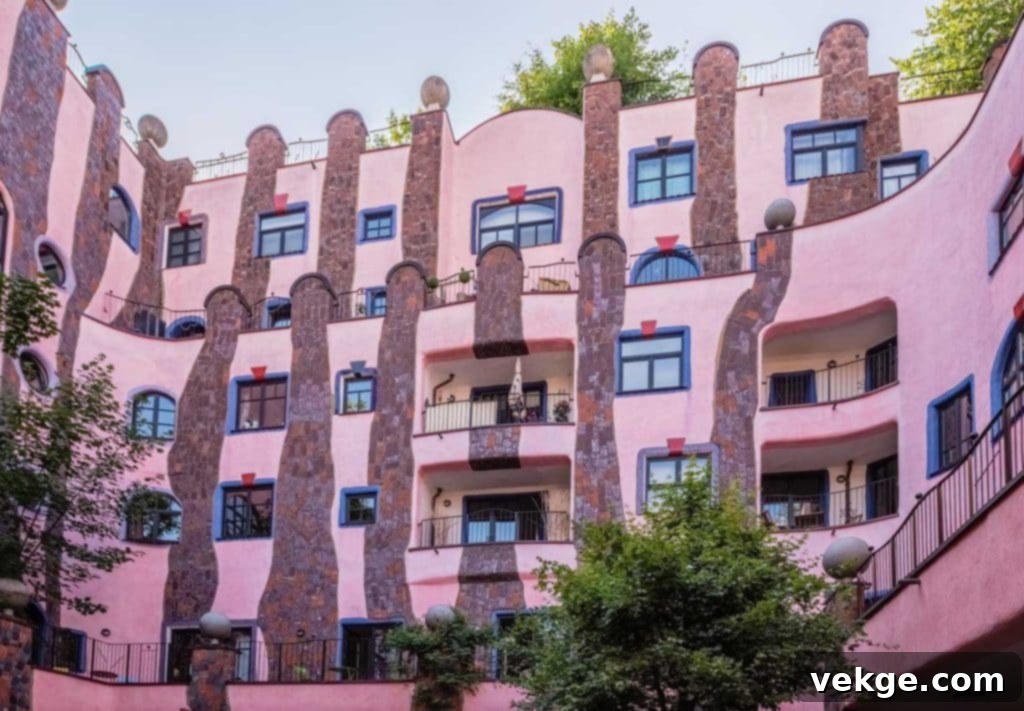Grune Zitadelle's Pink Homes