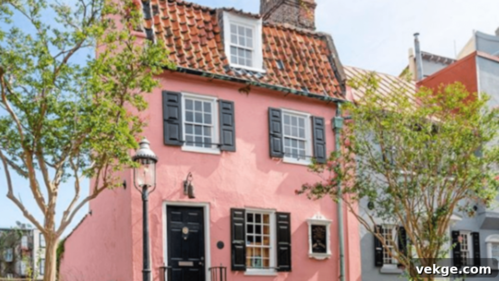 Pink House in Charleston