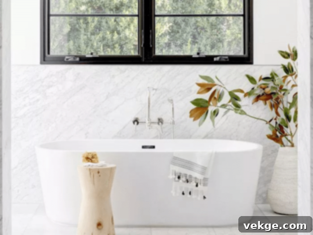 white bathtub with a splash of the dark