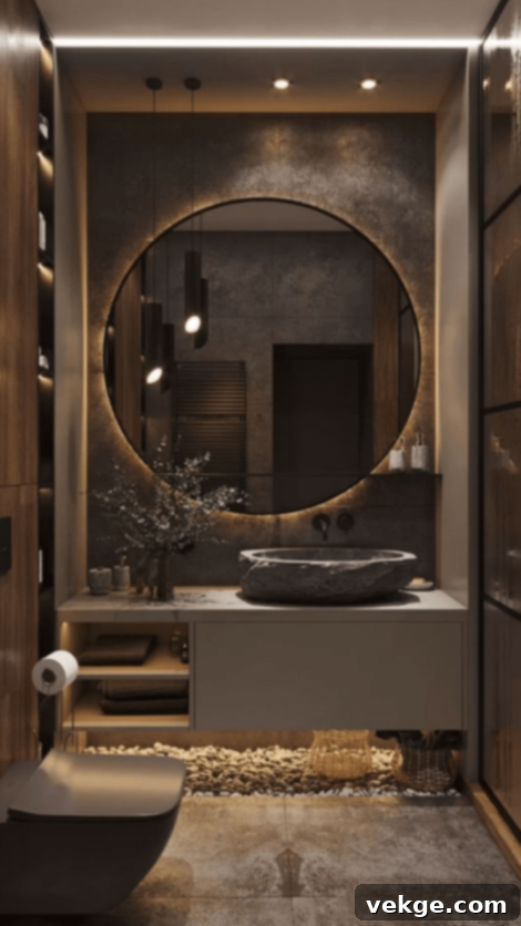 splash of dark tiles