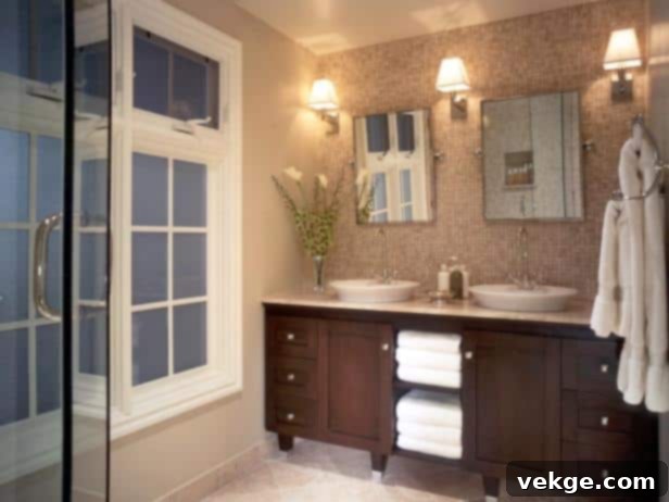bring in some light mid century modern bathroom