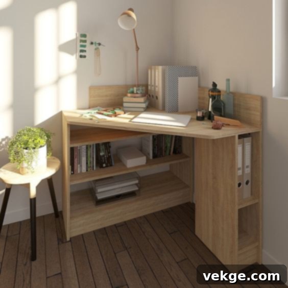 Charming Corner Desk
