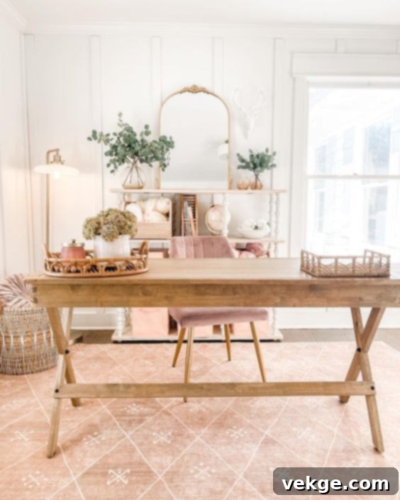 Compact Design Campaign Desk