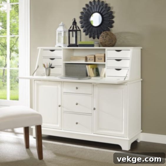 Multipurpose Secretary Desk