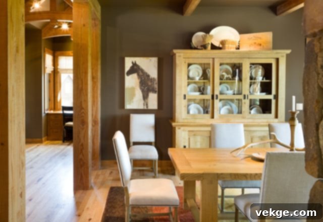 Add Warmth to Your Space mid century modern dining room