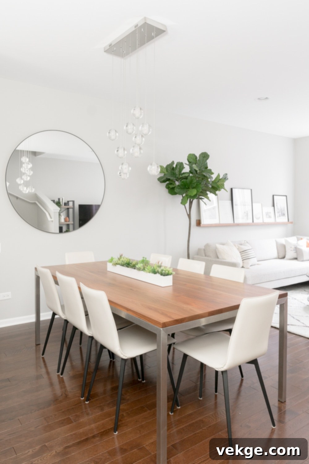 Take The Minimalistic Approach mid century modern dining room