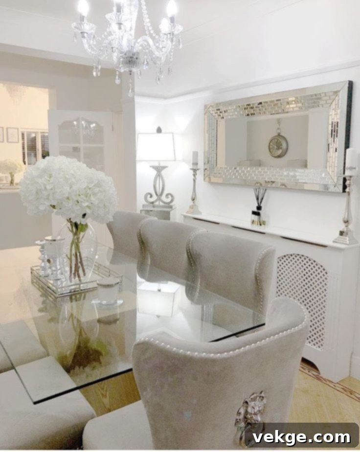 Glam It Up mid century modern dining room