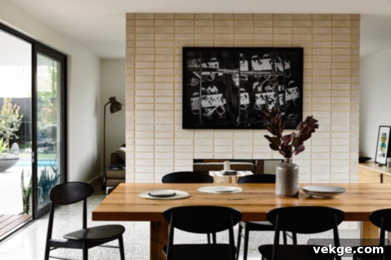 Add Art to Your Wall mid century modern dining room