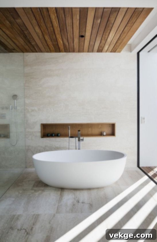 21 Wood panel ceiling