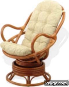 Tropical Swivel Chair
