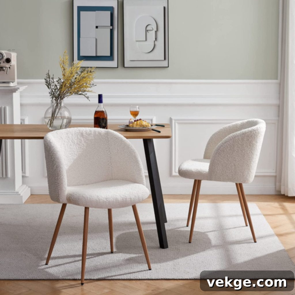 Fuzzy Boho Chair