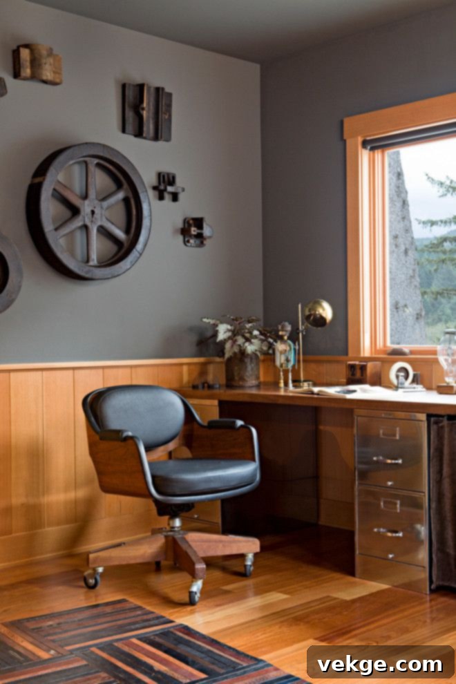 A Leather Chair industrial office
