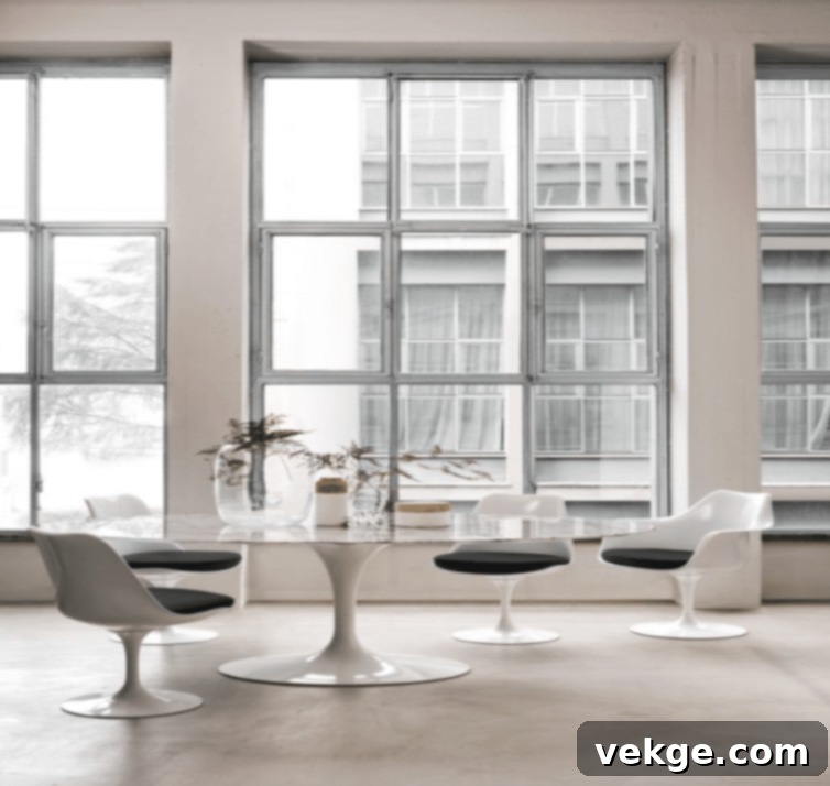 The Saarinen Style Tulip Side Chair