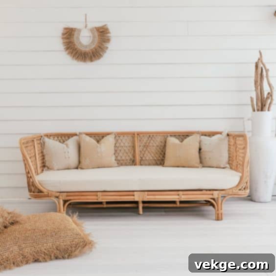 Rattan Sofa