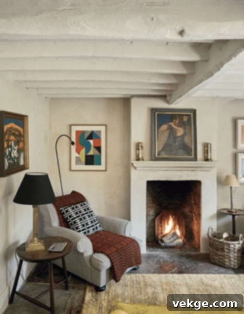 The Cozy Fireplace