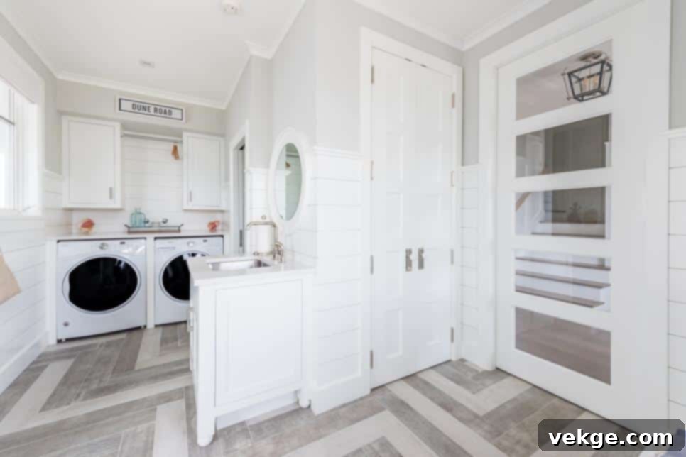 laundry room plan Layout