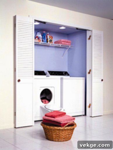 laundry room plan Door Style