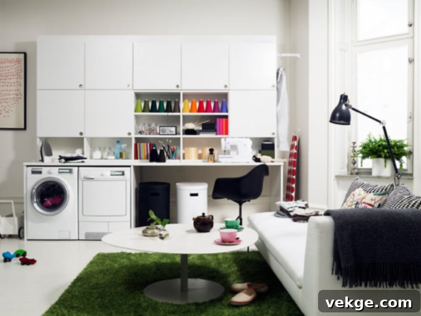 Electrolux laundry room