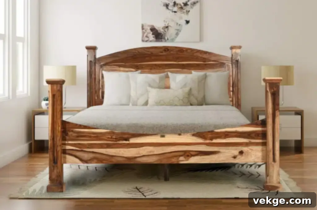 Wooden Farmhouse Beds