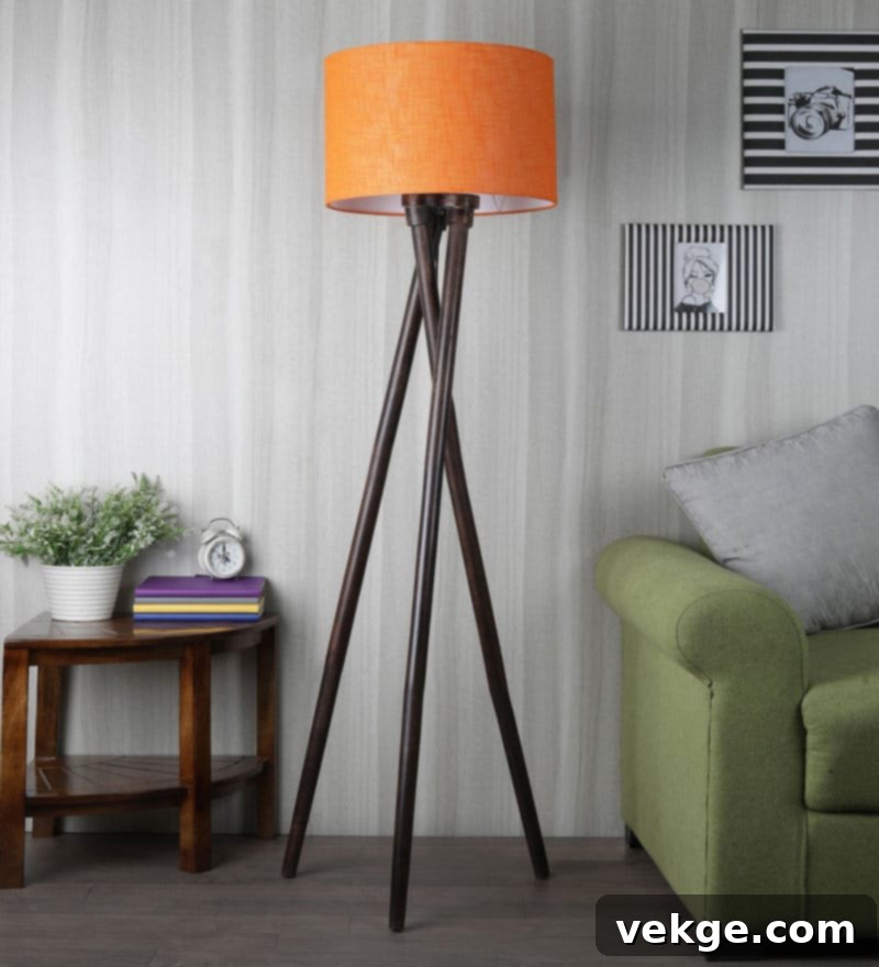 Tripod Floor Lamps
