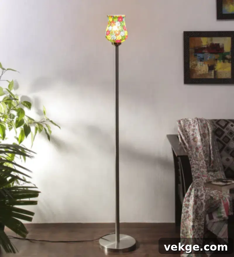 Torchiere Floor Lamp