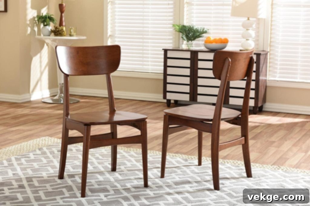 Scandinavian Style Bentwood Dining Chairs