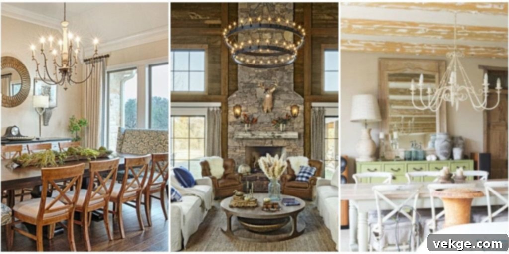 Stunning Chandelier farmhouse decor ideas