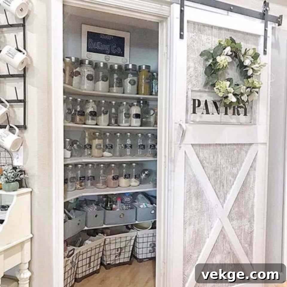 Built-in Pantry farmhouse decor ideas