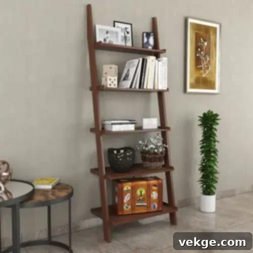 Leaning Wall Ladder farmhouse decor ideas