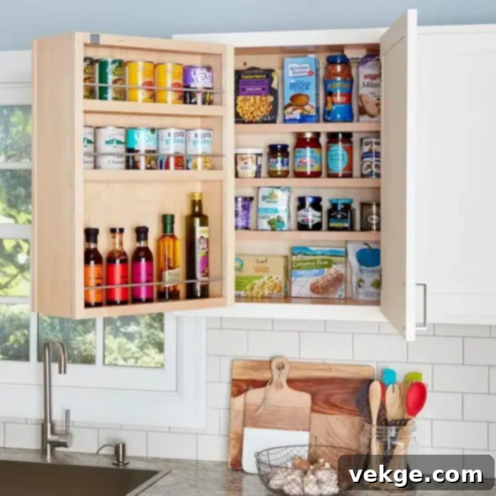 Use Clear Storage Containers to Keep Dry Goods Fresh and Easily Visible