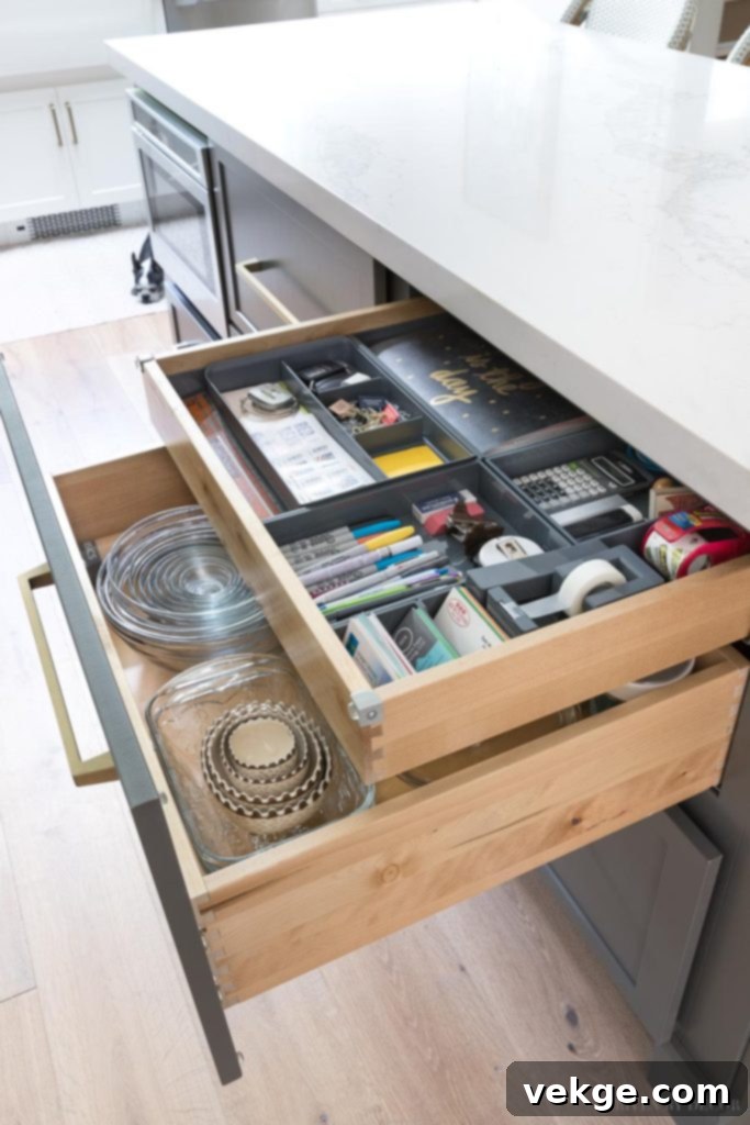 Use an Extra Drawer to Keep More Items in your Cabinets