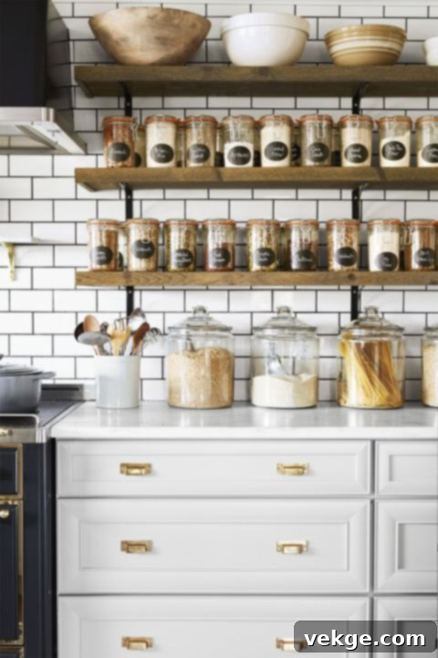 Create a Spice Rack on The Back of Your Cabinet
