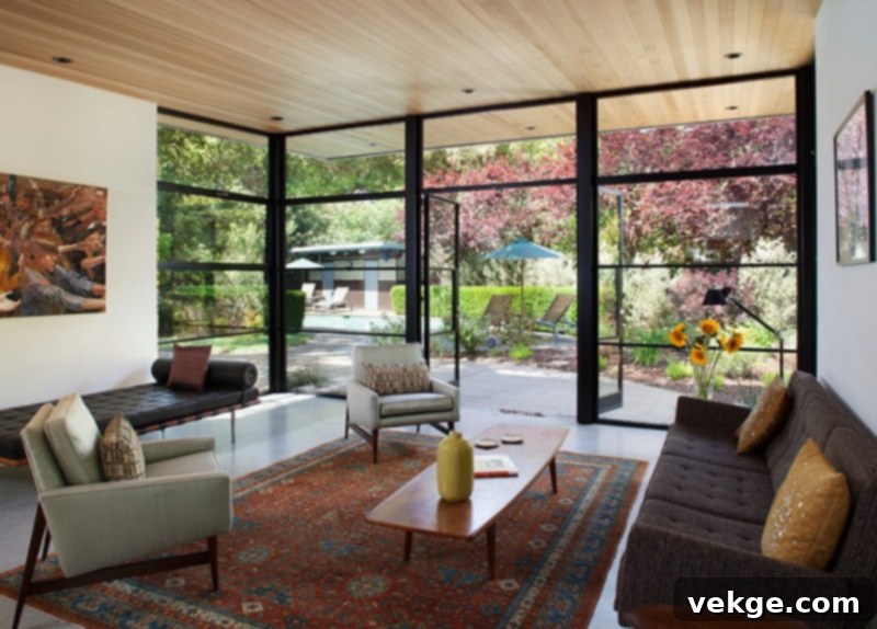 Floor to Ceiling Glass Windows for Panoramic Views