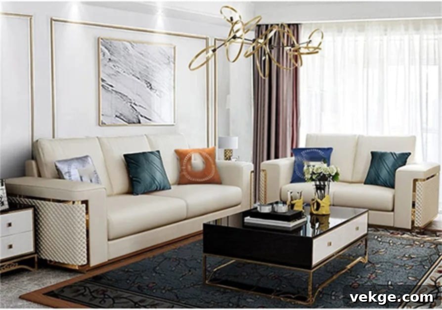 Elegant Modular Sofa