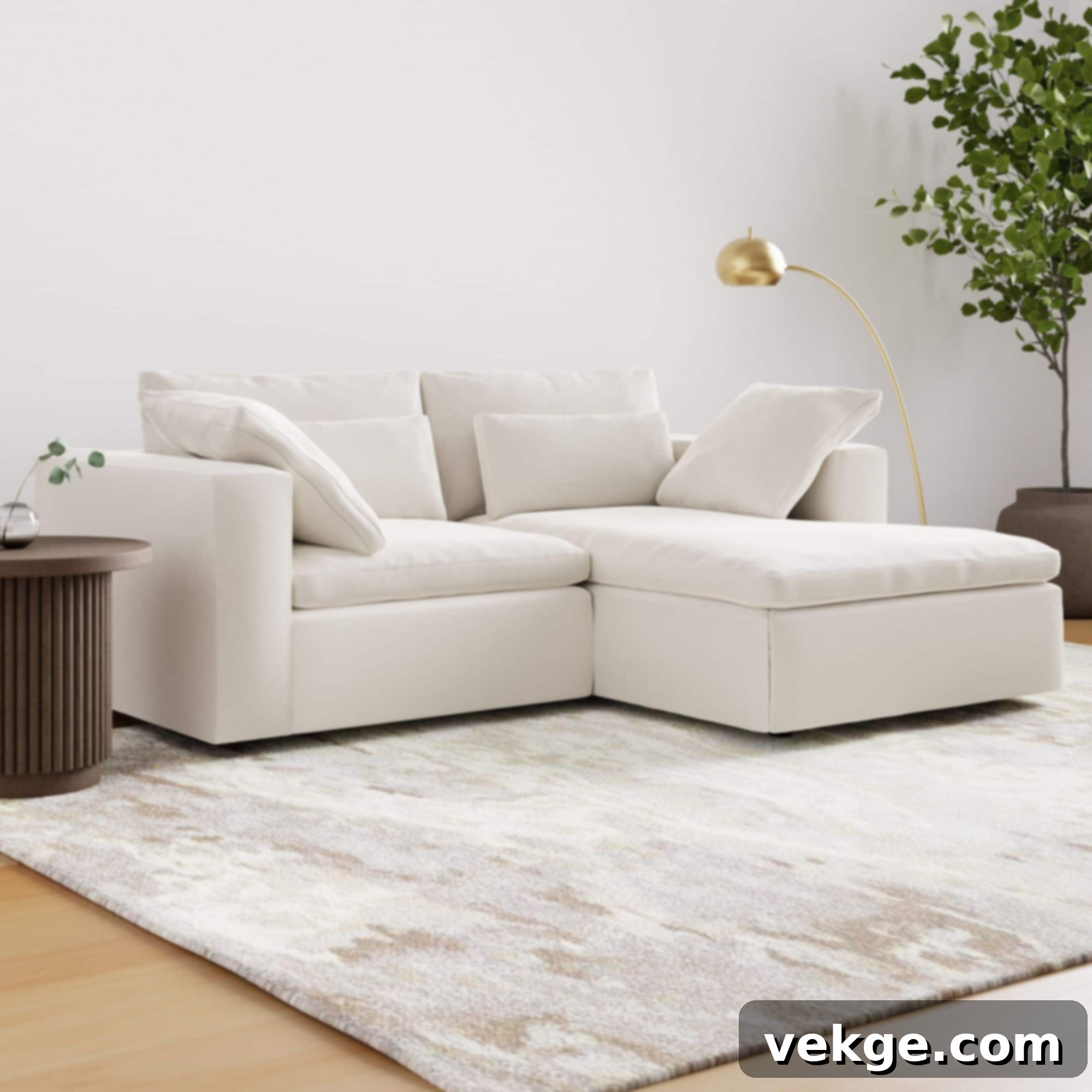 West Elm Harmony Sectional - Comfortable Cloud Couch Style