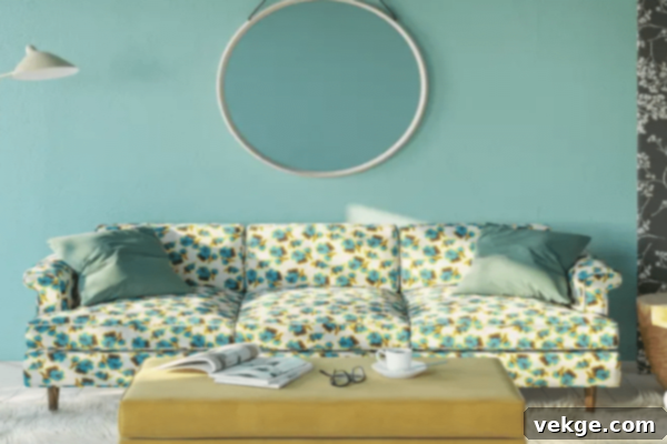 The Inside Sofa - Customizable with Unique Patterns and Vibrant Colors